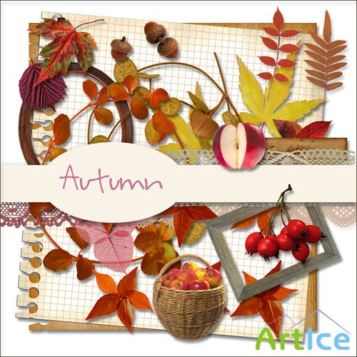 Autumn Kit PNG Files