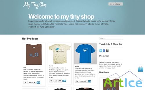 WrapBootstrap - My Tiny Shop - E-Commerce Theme - RIP