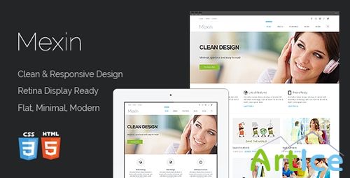 ThemeForest - Mexin- Premium Multipurpose Responsive Template - RIP