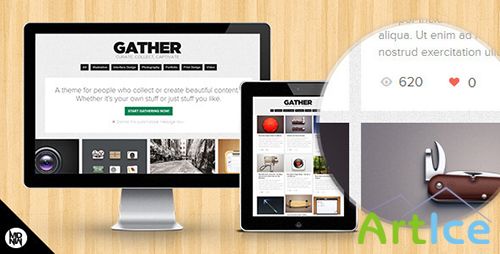 ThemeForest - Gather v2.0.6.3 - For Collectors & Creators
