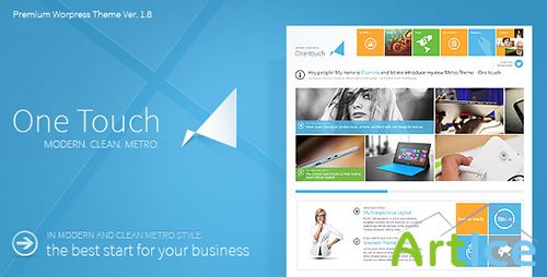 ThemeForest - One Touch v1.9 - Multifunctional Metro Stylish Theme