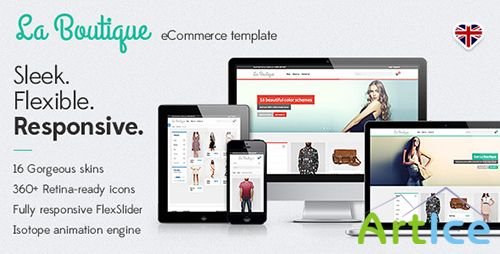 ThemeForest - La Boutique - Responsive eCommerce Template - RIP