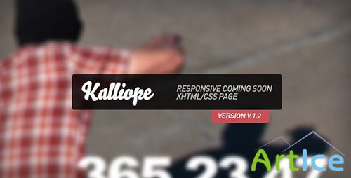 ThemeForest - Kalliope v1.1 - Responsive Coming Soon Page - FULL