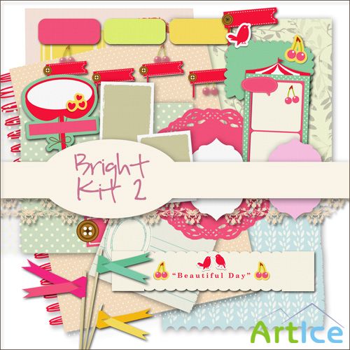 Bright Kit 2 PNG Files