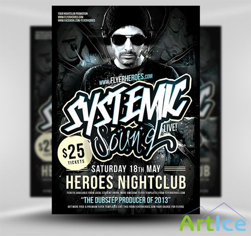 Systemic Flyer Template PSD