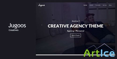ThemeForest - Jugoos - One page Creative Theme - RIP