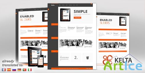 ThemeForest - Kelta v4 - Responsive for Business Portfolio