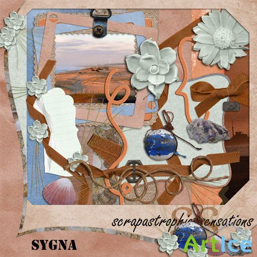 Scrap Set - Sygna PNG and JPG Files