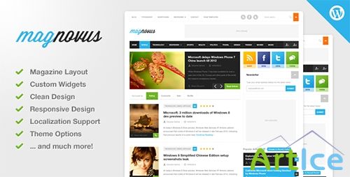 ThemeForest - Magnovus v1.3.1 - Magazine & News WordPress Theme