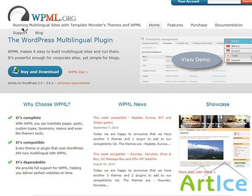 WPML The WordPress Multilingual Plugin v2.91