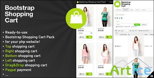 CodeCanyon - Bootstrap Shopping Cart Pack - RIP