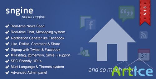 CodeCanyon - Sngine v1.8 - Social Engine Platform