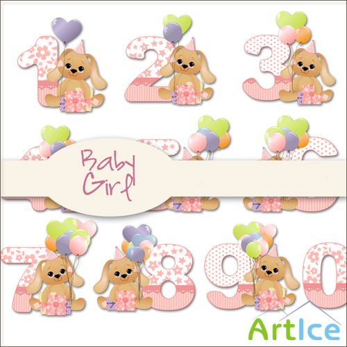 Baby Girl PNG Files