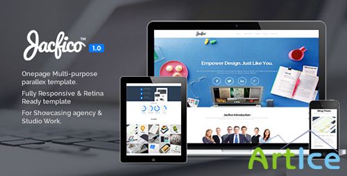 ThemeForest - Jacfico - Responsive Onepage Template - RIP
