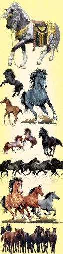 Horses 2 PNG Files