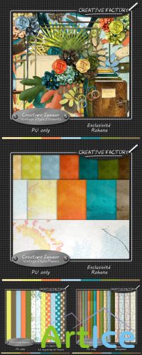 Scrap Set - Creative Summer PNG and JPG Files