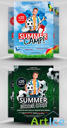 Summer Camp Flyer Template