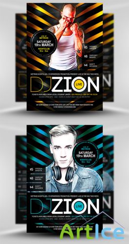 Zion Flyer Template PSD