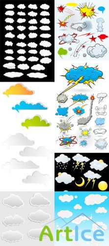 Clouds Vector Set