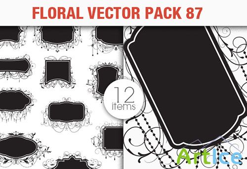 Floral Vector Pack 87