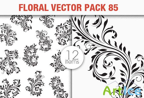 Floral Vector Pack 85
