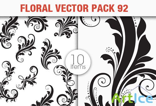 Floral Vector Pack 92