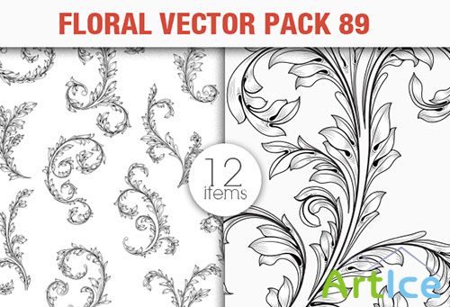 Floral Vector Pack 89