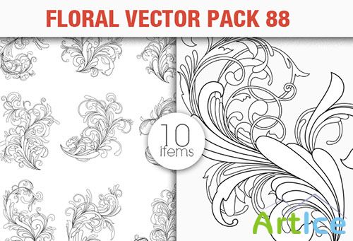 Floral Vector Pack 88