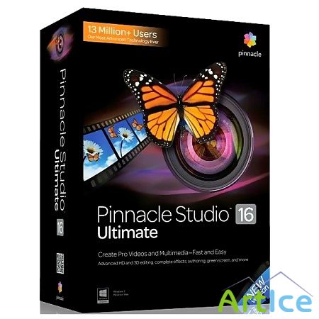 Pinnacle Studio 16 Ultimate ( v.16.1.0.115, Multi / Rus )