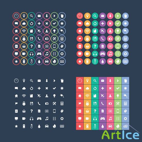 Flat Icon Set