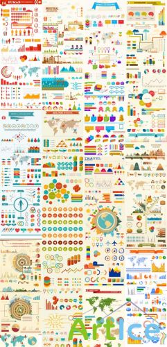 11 Vector Sets Infographic Design