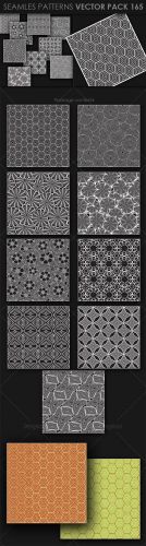 9 Seamless Patterns Vector Pack 165
