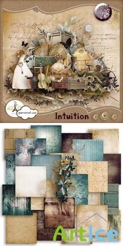 Scrap Set - Intuition PNG and JPG Files