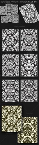 Seamless Patterns Vector Pack 147