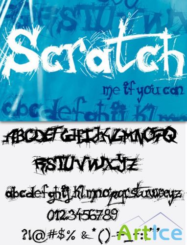Scratch Fonts