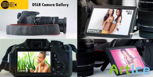 Photo Gallery on a DSLR Camera - Project for After Effects (Videohive)