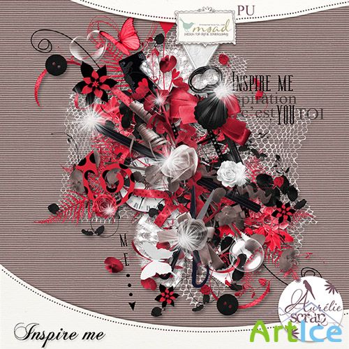 Scrap Set - Inspire Me PNG and JPG Files