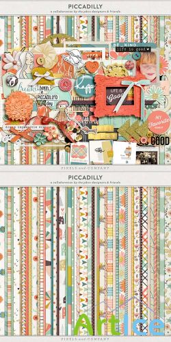 Scrap Set - Piccadilly PNG and JPG Files
