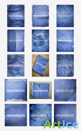 Distressed Poster PSD Templates v2