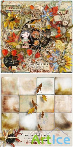Scrap Set - Time For Autumn Song PNG and JPG Files