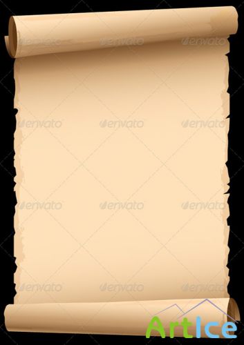 GraphicRiver - Old paper scroll 672859