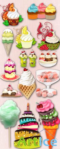 Sweet Desserts PNG Files