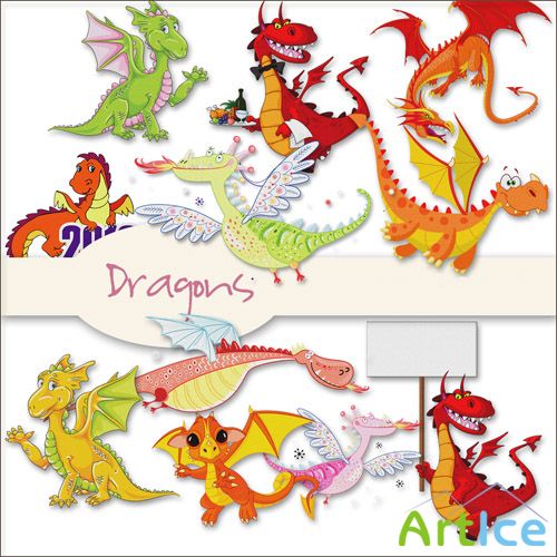 Dragons PNG Files