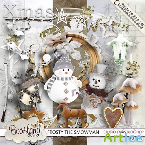 Scrap - Frosty The Smowman PNG and JPG Files