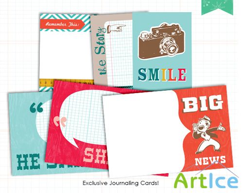 Exclusive Journaling Cards! PNG Files