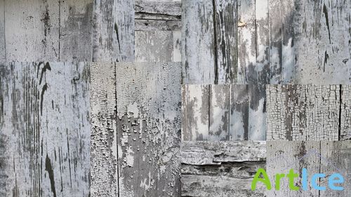 Cracked & Peeling Wood Textures JPG Files