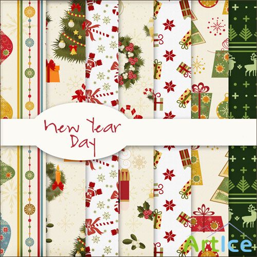 New Year Day Textures JPG Files