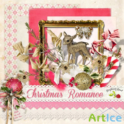 Scrap - Christmas Romance PNG and JPG Files