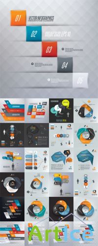 Infographics Vector Design Set