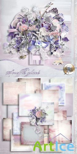 Scrap Set - Souffle Glace PNG and JPG Files